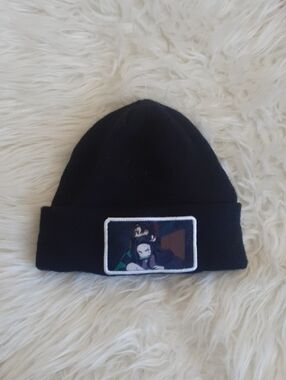 Demon Slayer Black Beanie Hat
